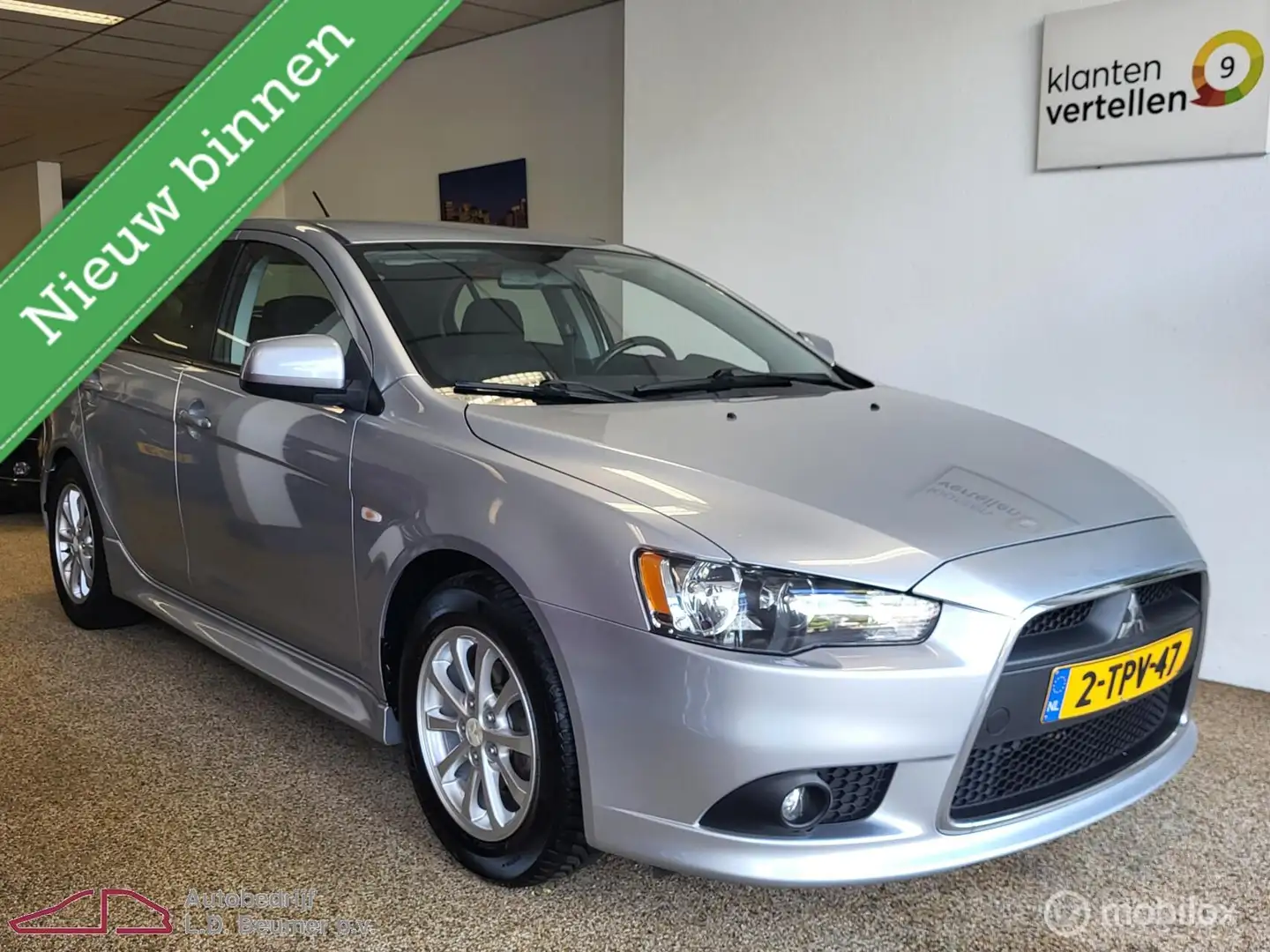 Mitsubishi Lancer Sportback 1.6 Limited Edition *NL, 2e EIG, TRKHK, Grijs - 2