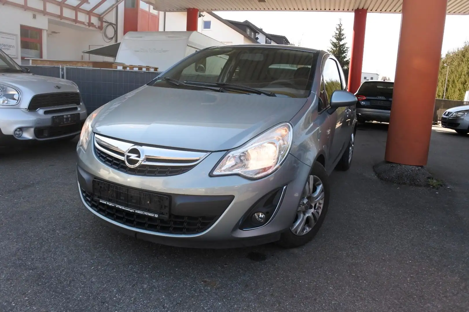 Opel Corsa D Satellite Argent - 1