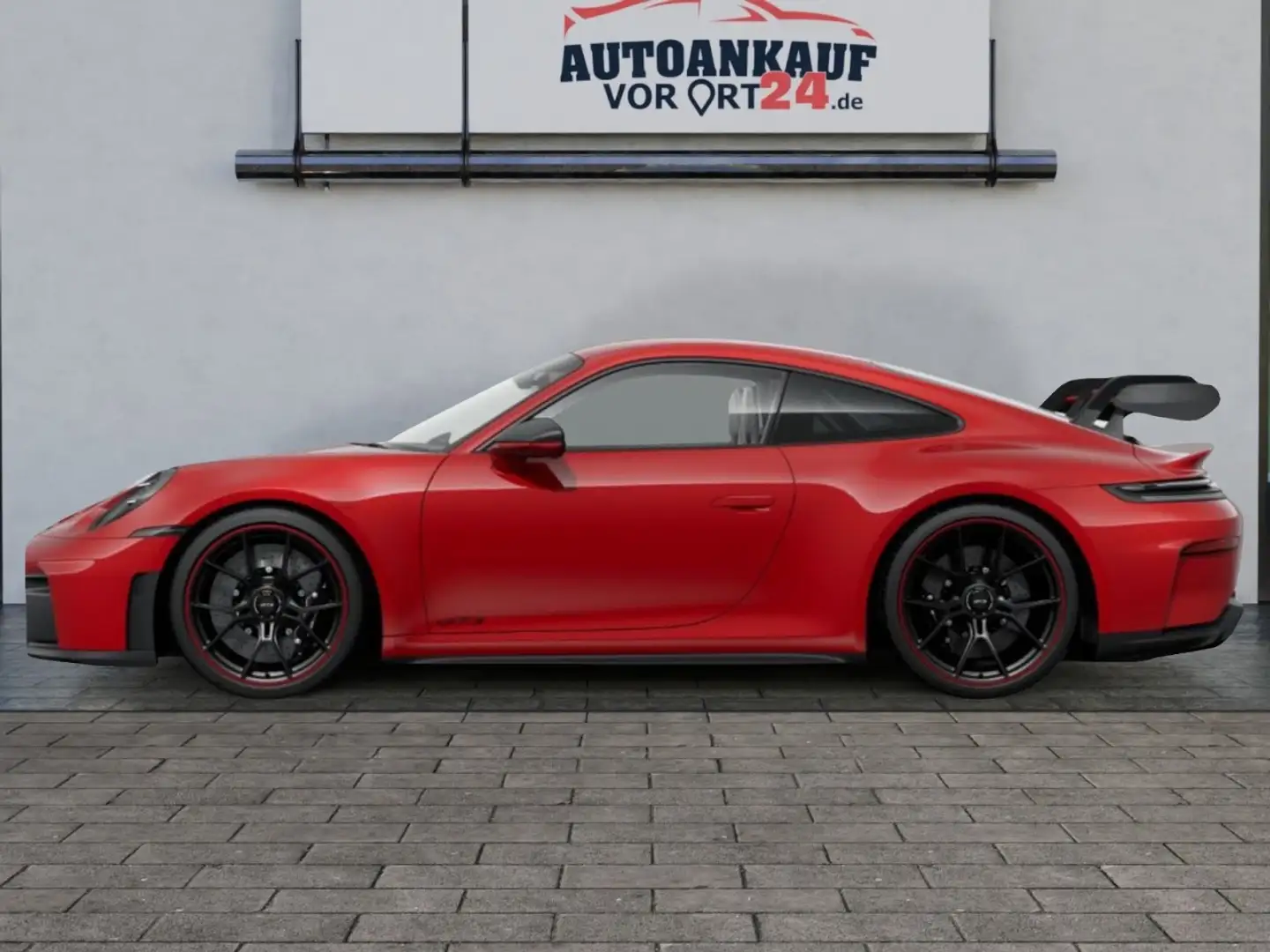 Porsche 992 911 GT3*Schale*Weissach*Lift*Clubsport* Klima Червоний - 2