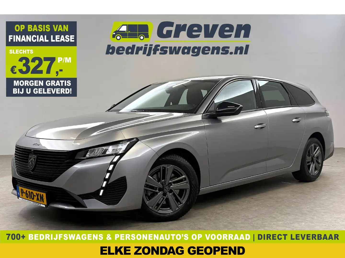 Peugeot 308 1.2 PureTech | Virtual | Carplay | Cruise | Parkee Zilver - 1