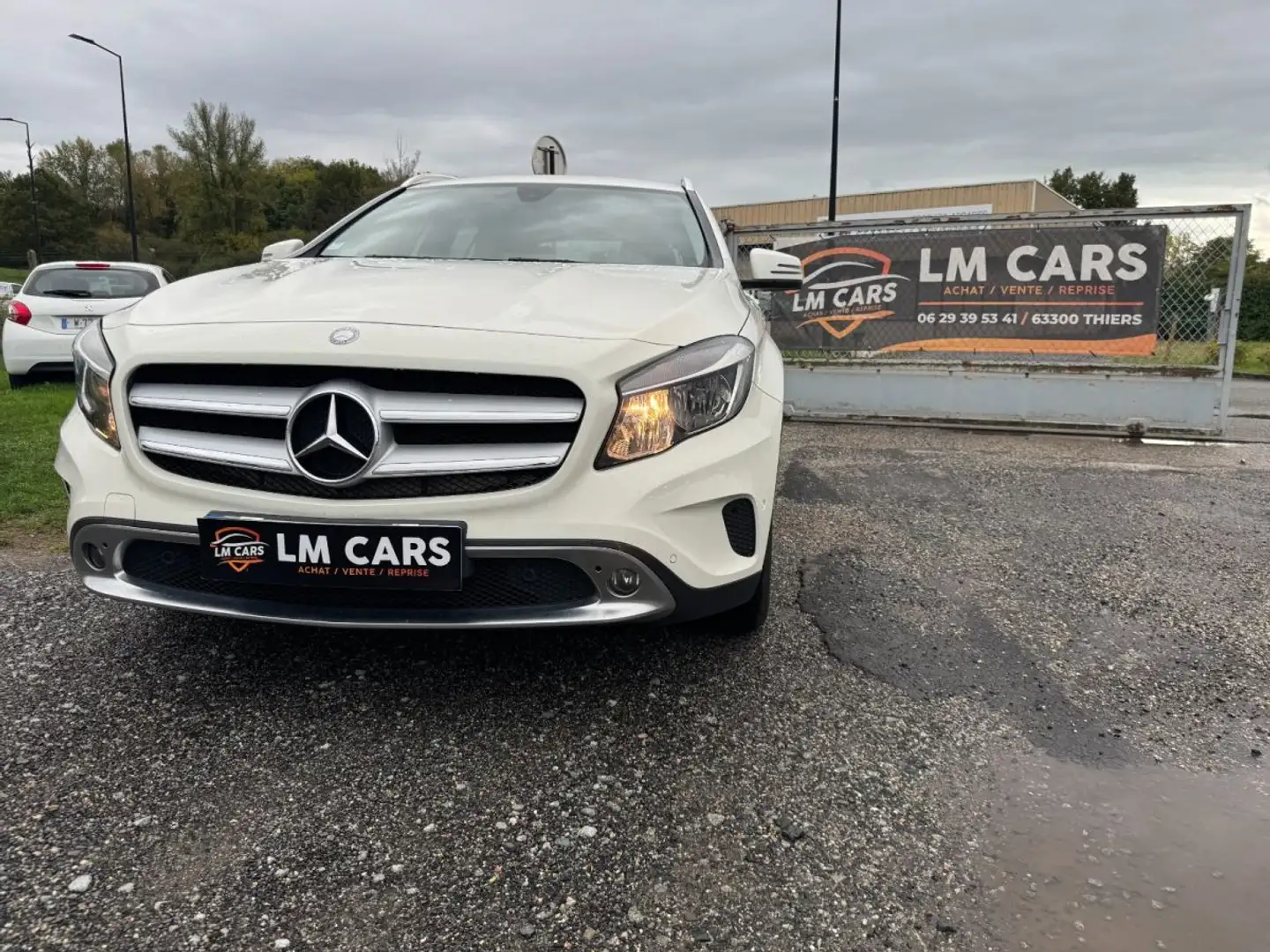 Mercedes-Benz GLA 220 Classe 220 CDI / d 4Matic (156.905) DCT Blanc - 1