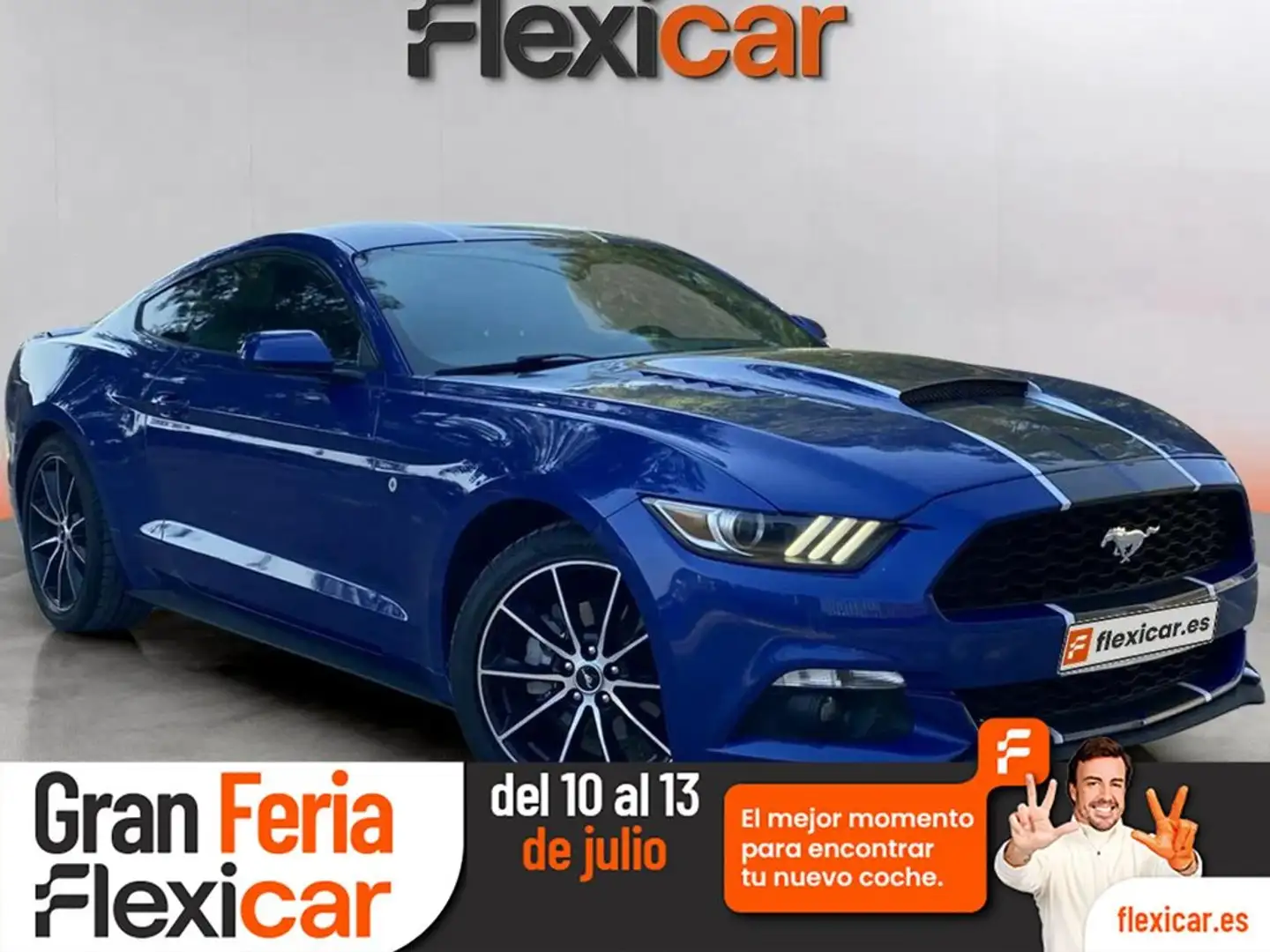 Ford Mustang 2.3 EcoBoost 231kW Aut. (Fastb.) Azul - 1