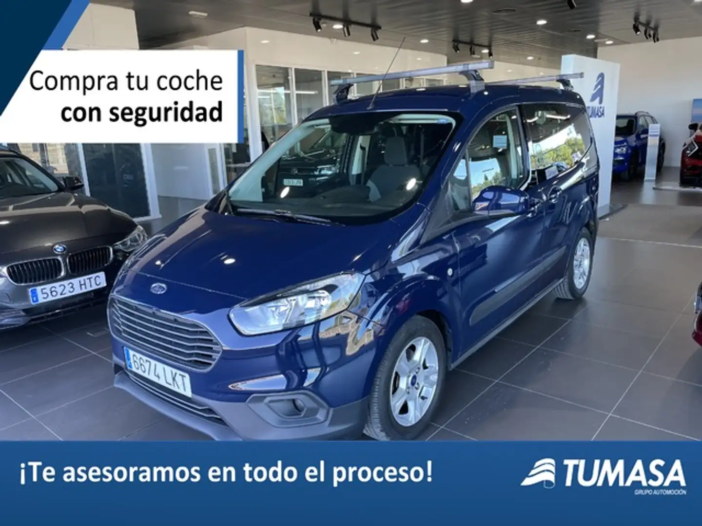 Ford Tourneo Courier 1.5TDCi Titanium 100 plava - 1