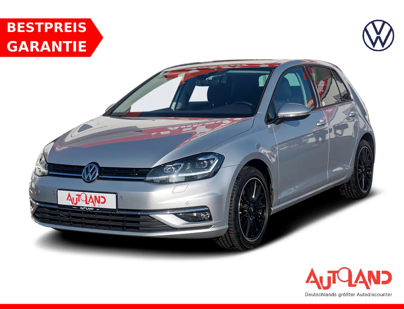 Volkswagen Golf VII 1.5 TSI Highline DSG Standheizung LED Argent - 1