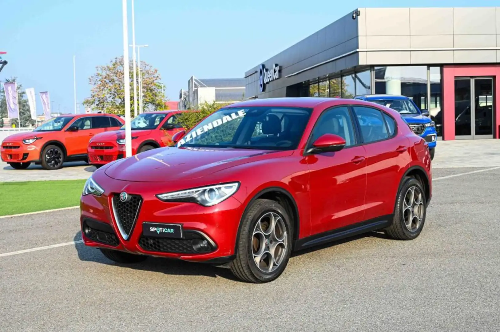 Alfa Romeo Stelvio 2.2 Turbodiesel 210 CV AT8 Q4 Executive Rosso - 1