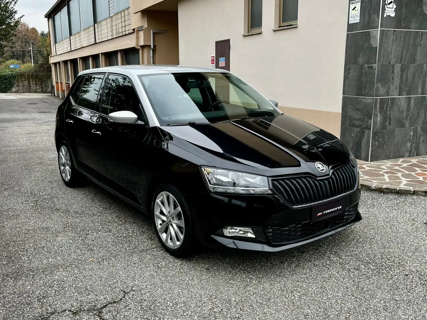 Skoda Fabia FabiaIII Vers. Autocarro 1.0 TwinColor Nero 75cv Schwarz - 2