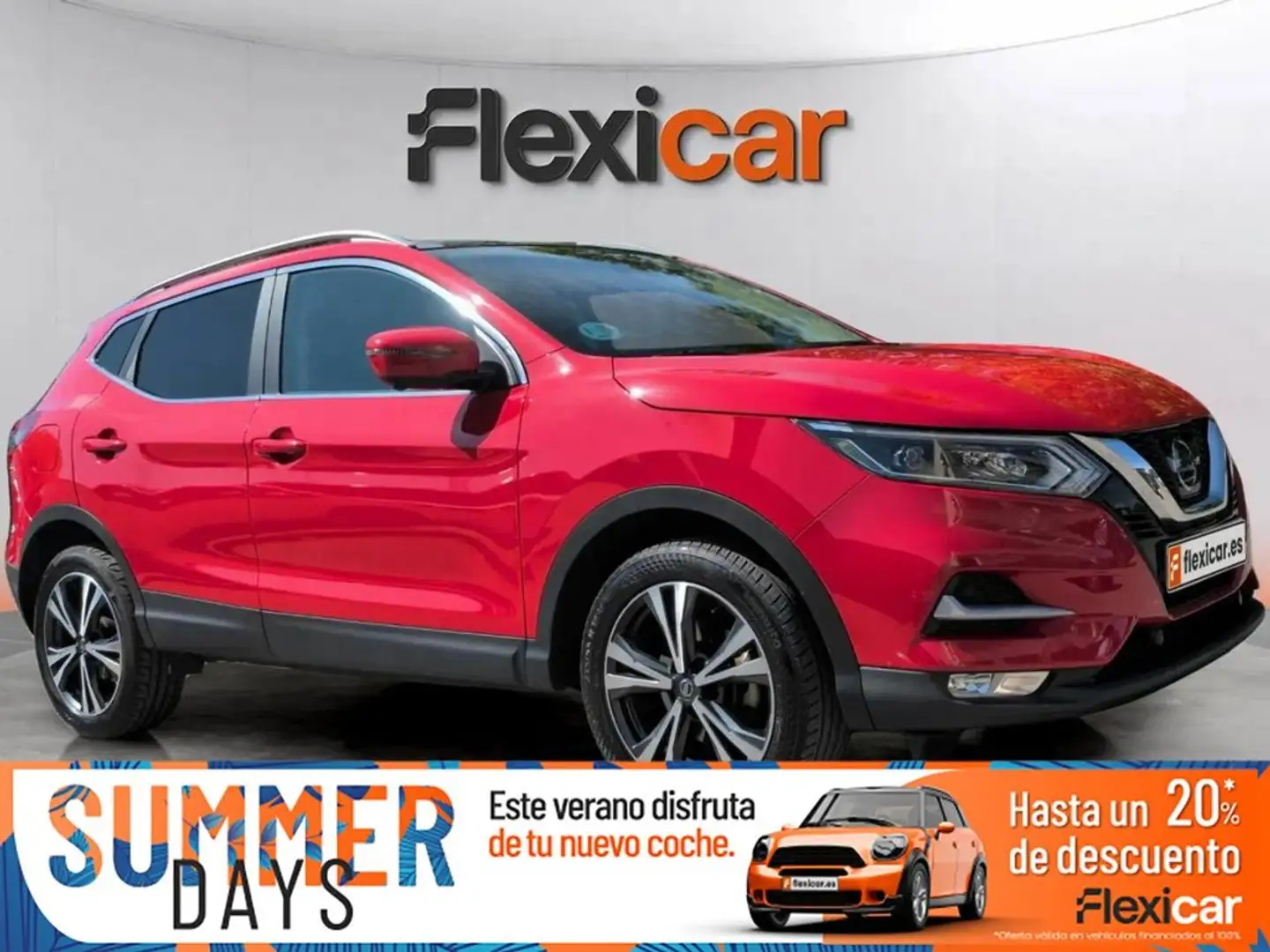 Nissan Qashqai 1.2 DIG-T N-Connecta 4x2 Rojo - 1