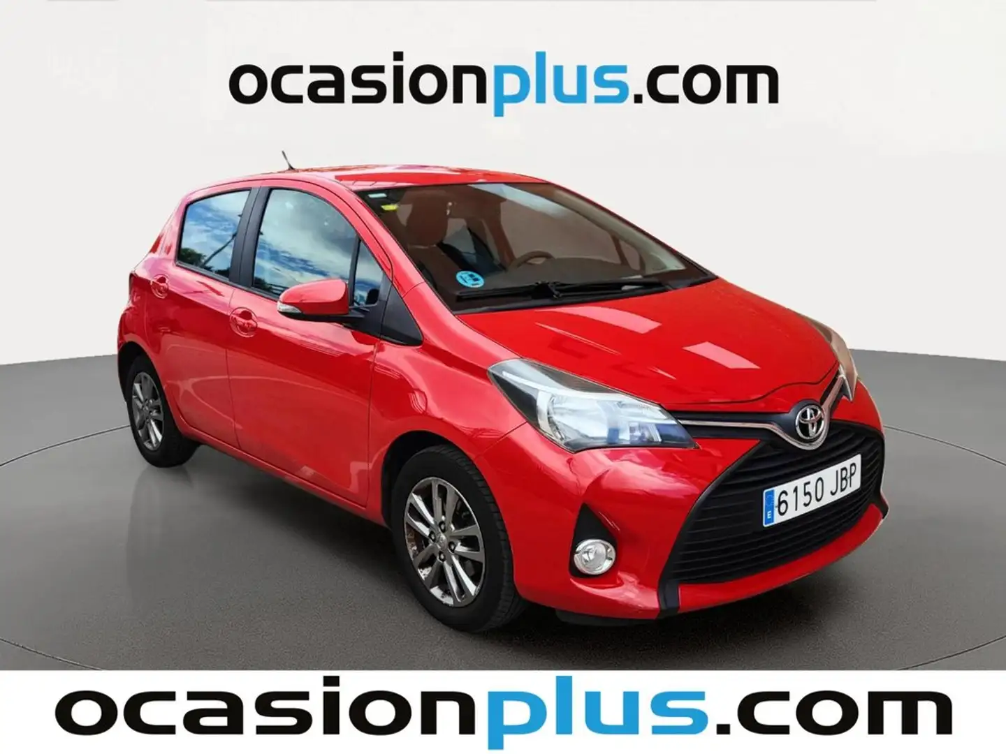 Toyota Yaris 1.0 Active Rojo - 2
