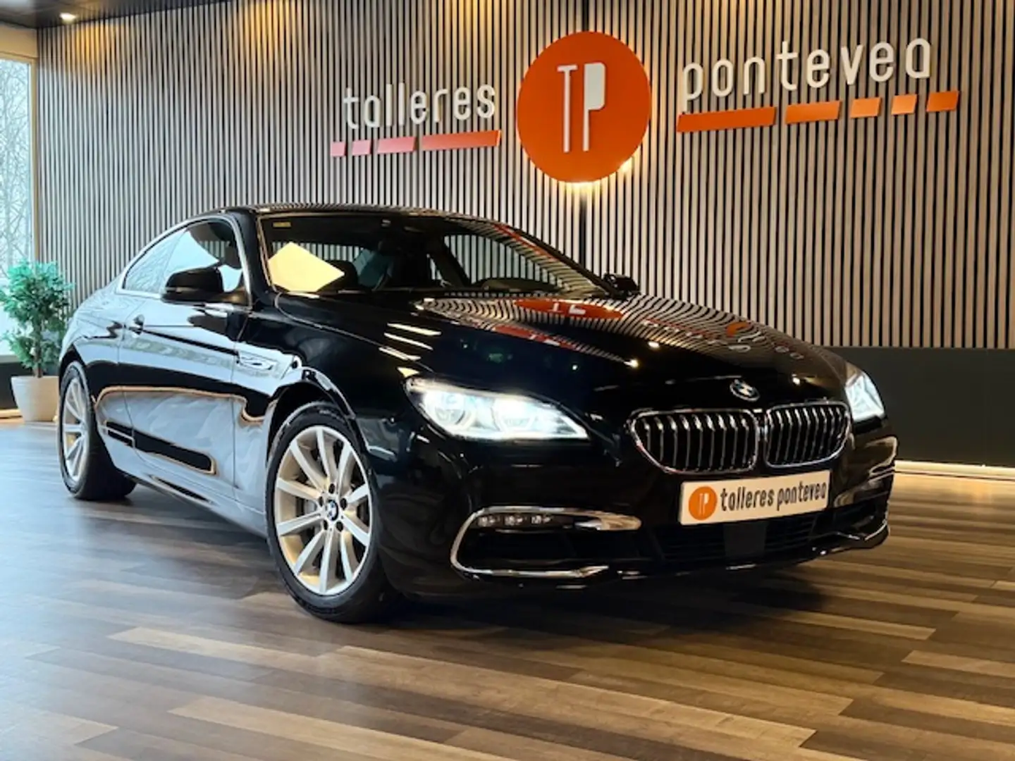 BMW 640 640dA Coupé Negro - 2