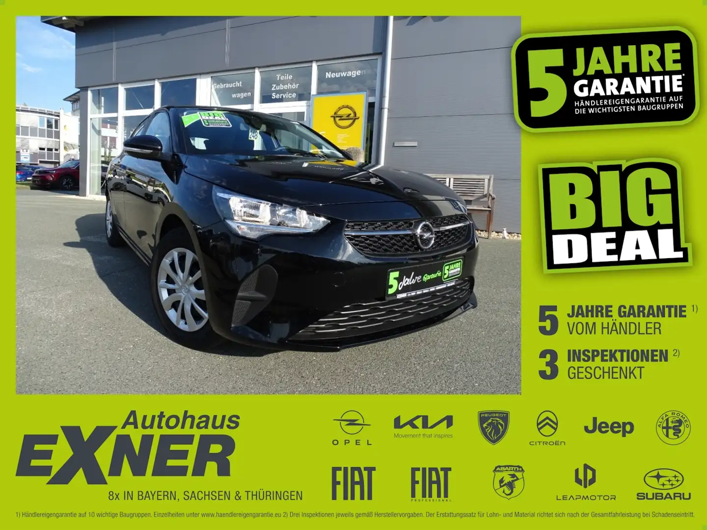 Opel Corsa F 1.2 EDITION *Parksensoren hinten*DAB Czarny - 1