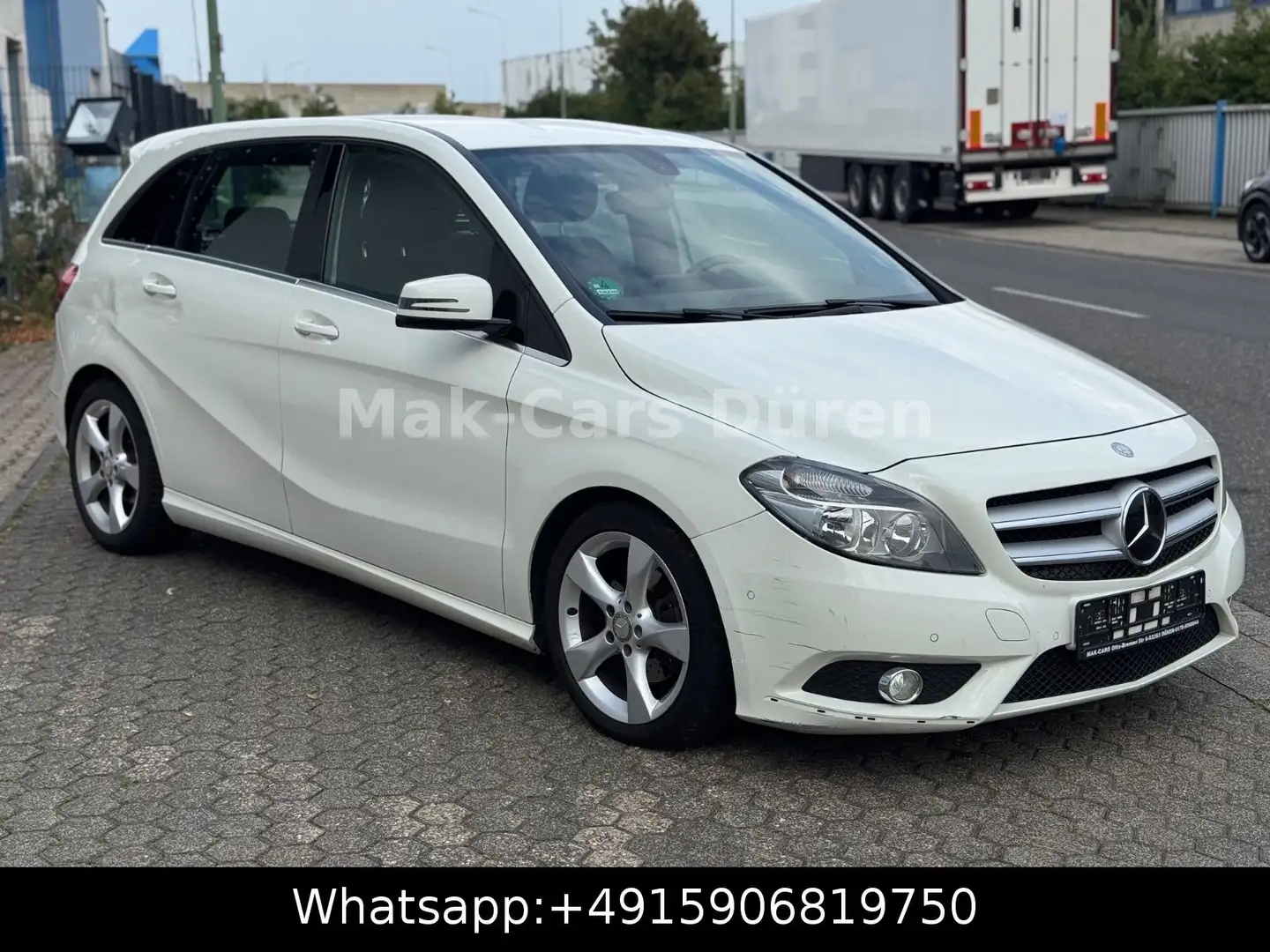 Mercedes-Benz B 180 CDI/Navi/Klimaau/PDC/Leder/E5 Blanco - 2