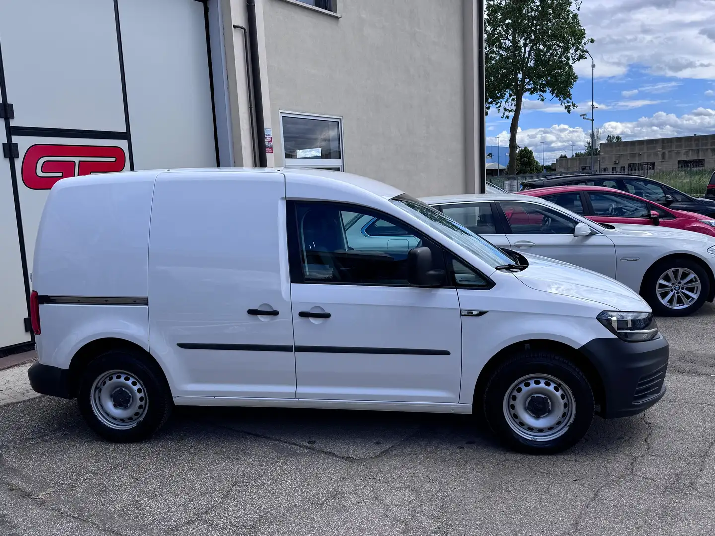 Volkswagen Caddy 2.0 TDI Kasten BlueMotion Bianco - 2
