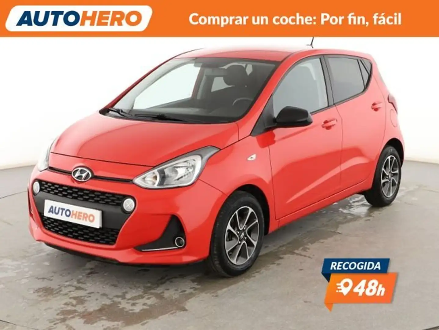 Hyundai i10 1.2 MPI Tecno Edition Aut. Rojo - 1