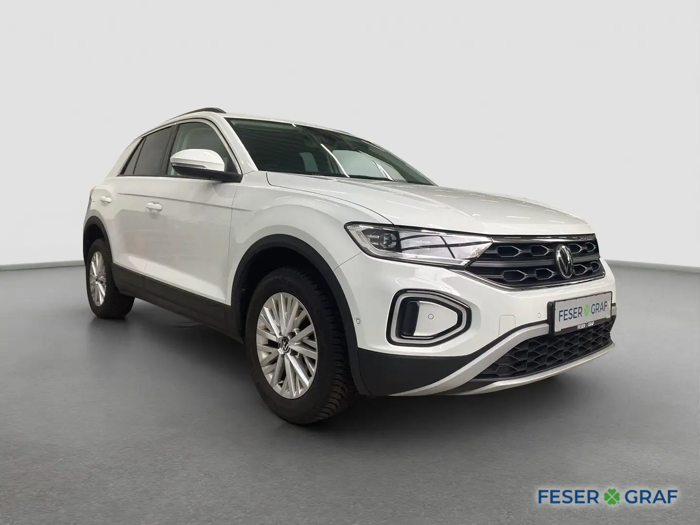 Volkswagen T-Roc Life 1.0 TSI Navi LED SHZ PDC APP Blanco - 2