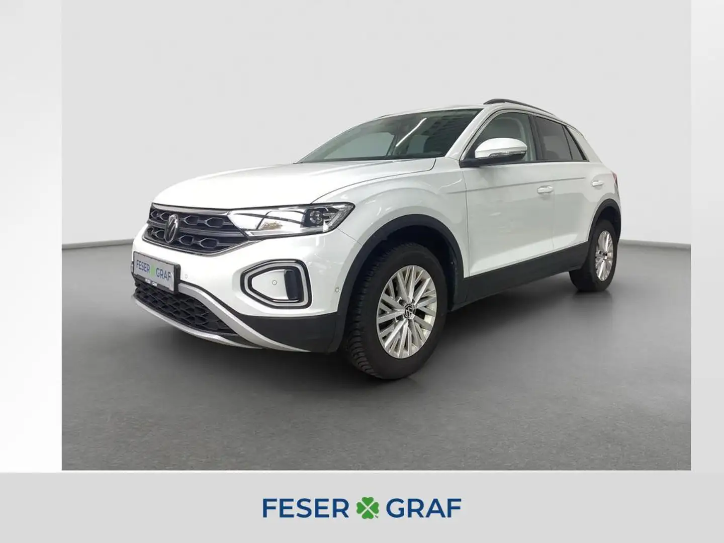 Volkswagen T-Roc Life 1.0 TSI Navi LED SHZ PDC APP Blanco - 1