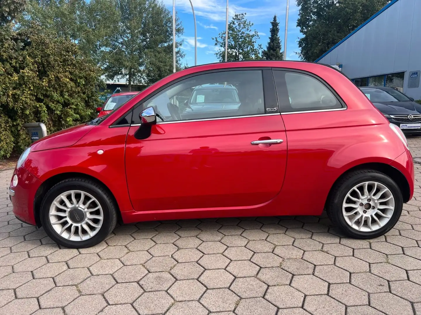 Fiat 500 Cabrio Rouge - 2