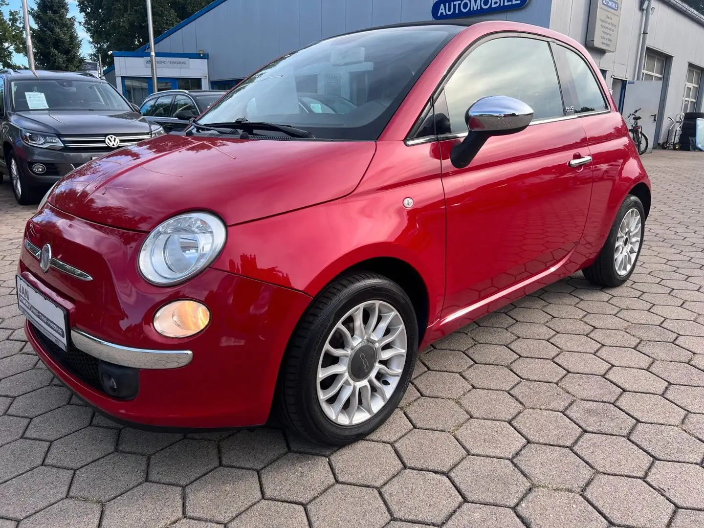 Fiat 500 Cabrio Rouge - 1