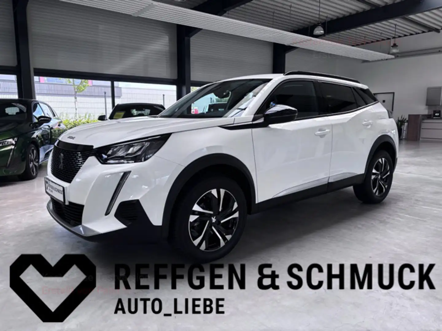 Peugeot 2008 ALLURE PACK KLIMA+NAVI+LED+KAMERA+1.HD+TÜV+ Weiß - 1