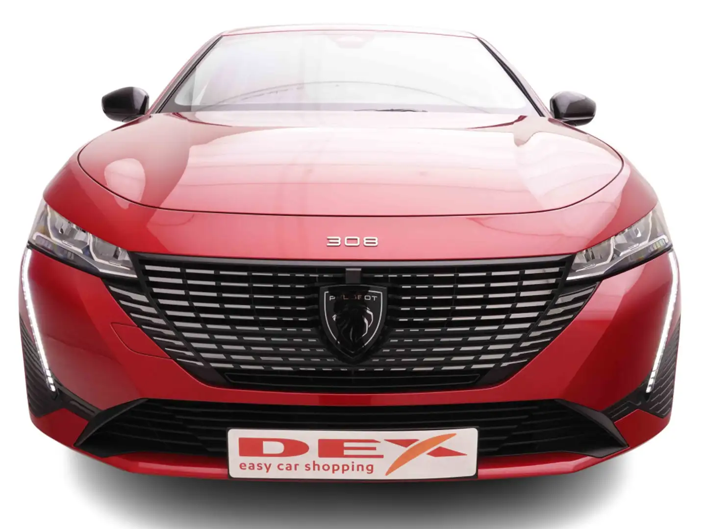Peugeot 308 1.2 T 130 Allure + GPS + LED Lights Rouge - 2