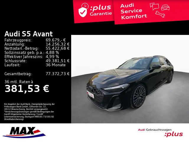 Audi S5 AVANT 3.0 TFSI QUATT MATRIX+AHK+B&O+HUD+PANO+