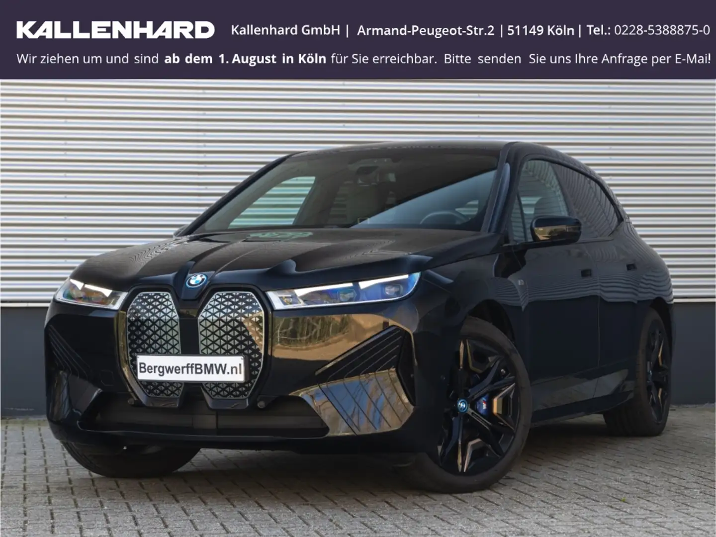 BMW iX M60 Pano-Bowers&Wilkins-AHK-Situbelüftung Nero - 1