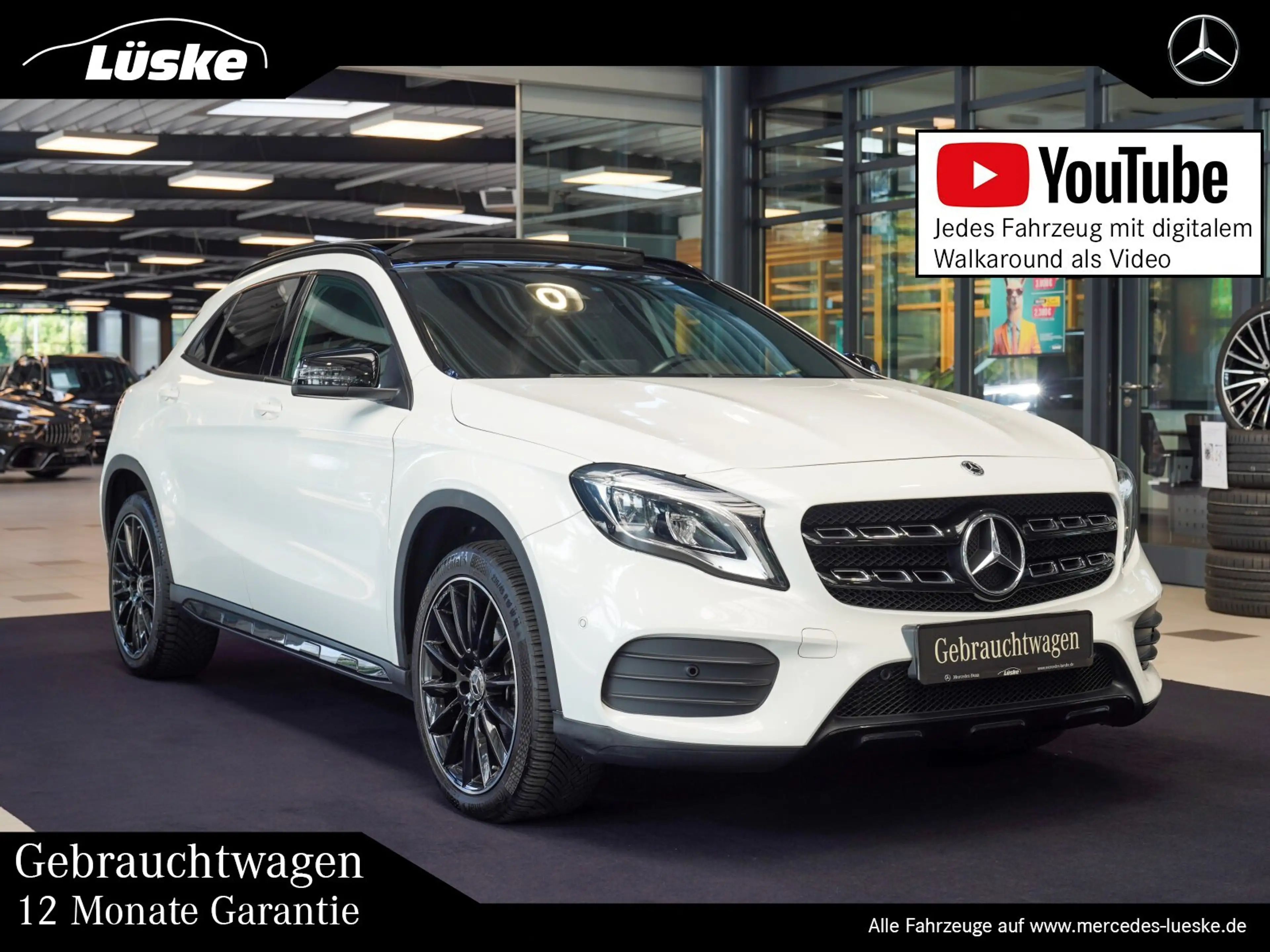 Mercedes-Benz GLA 250 4M AMG Line Night Panorama LED AHK Memo