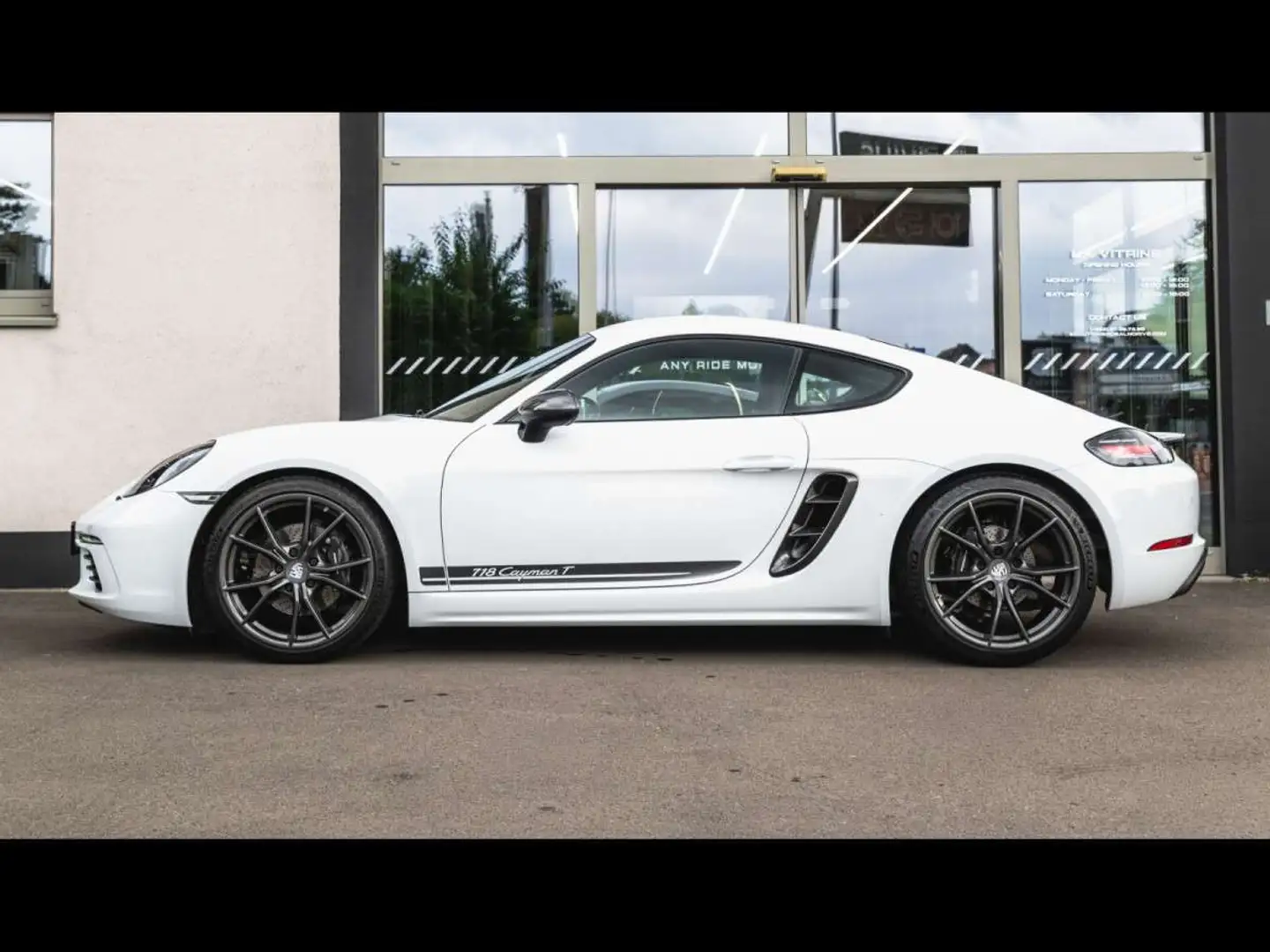 Porsche Cayman 718 T 2.0 MANUALCARRARA WHITE METALLICPCMABGAS Wit - 2