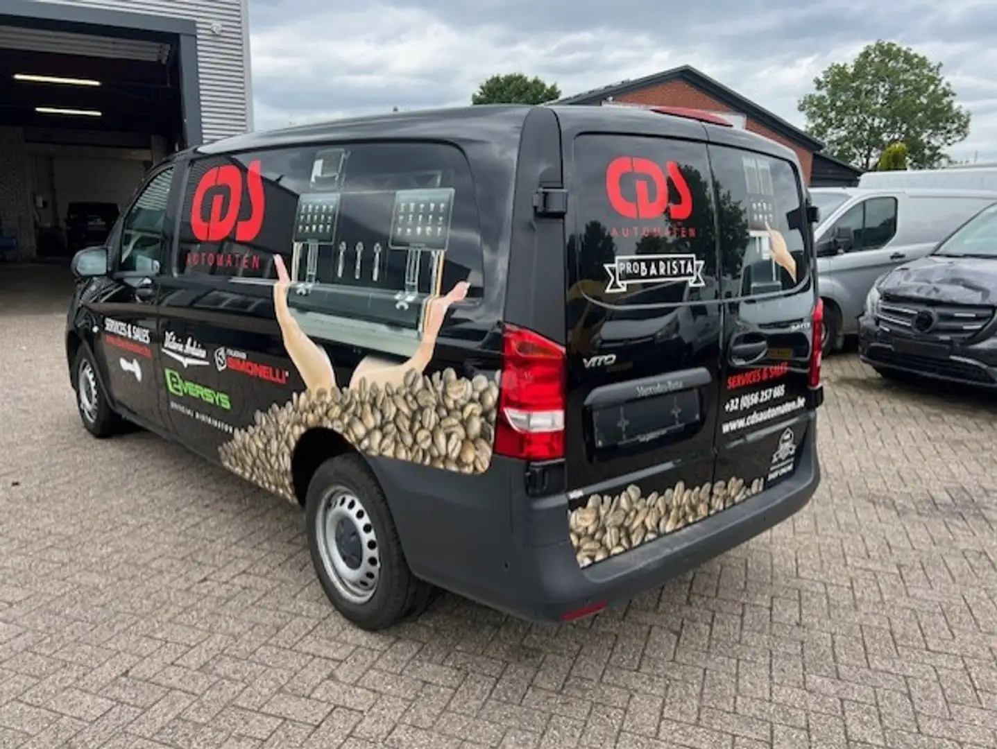 Mercedes-Benz Vito 114 CDI Lang AUTOM. AIRCO KLIMA EURO6 Schwarz - 2