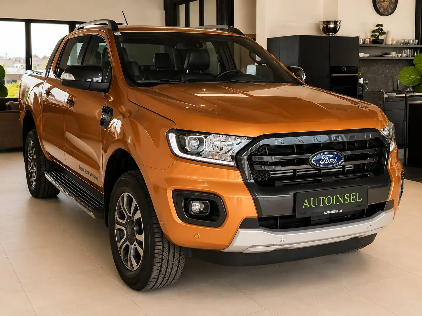 Ford Ranger Wildtrak AUT DoKa 4x4 Kamera ACC Orange - 2