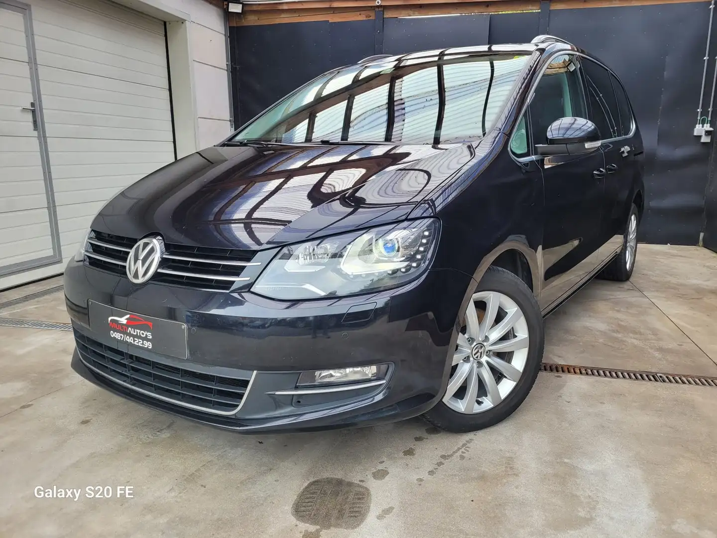 Volkswagen Sharan Noir - 2