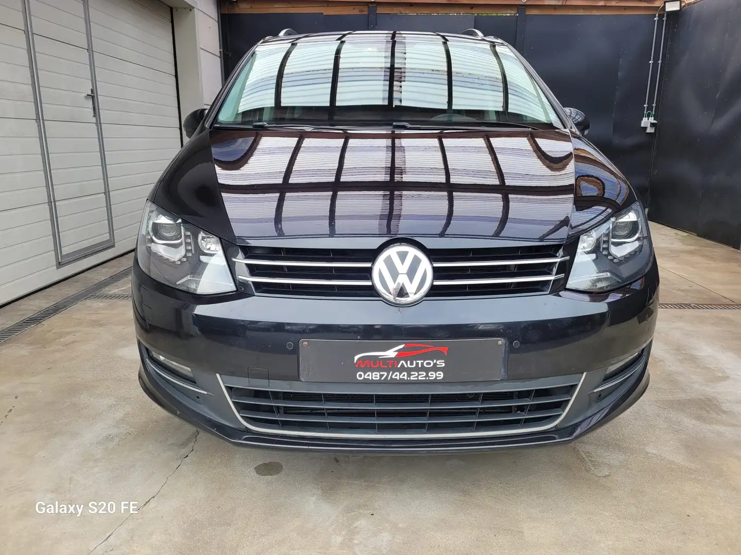 Volkswagen Sharan Noir - 1