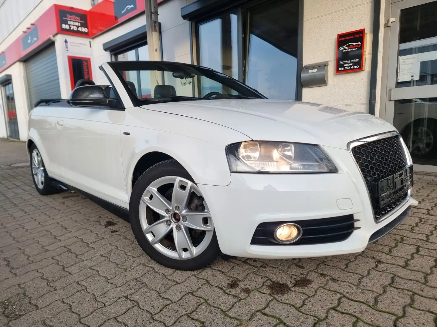 Audi A3 Cabriolet S line Sportpaket / plus Weiß - 1