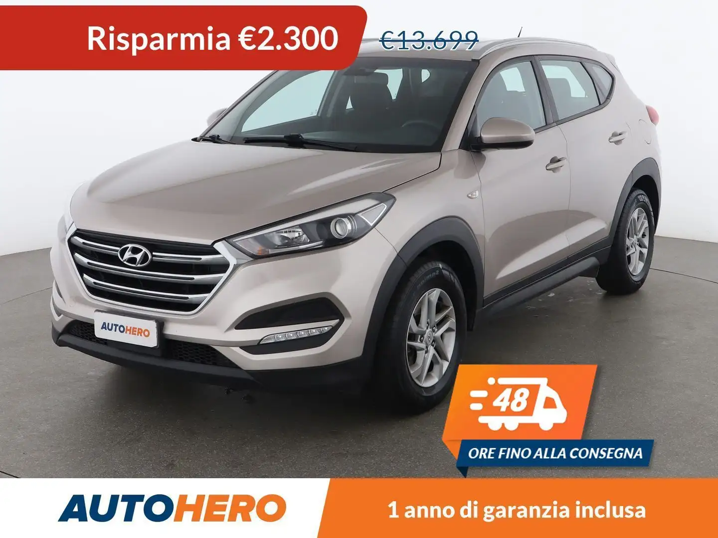 Hyundai TUCSON 1.7 CRDi Classic Beige - 1