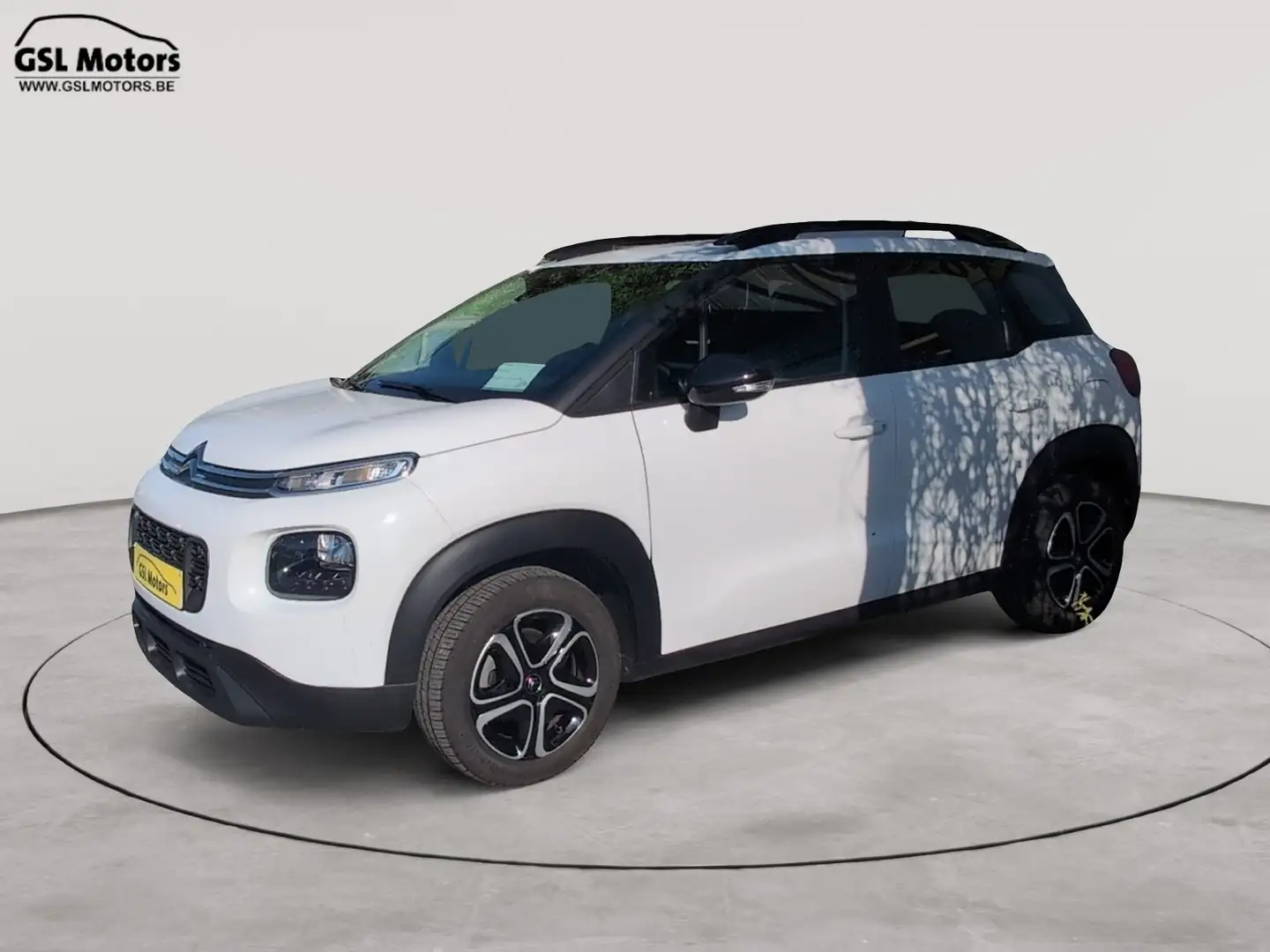 Citroen C3 Aircross 1.2 110cv blanc 02/20 60425km Airco Capteurs Radio Wit - 1
