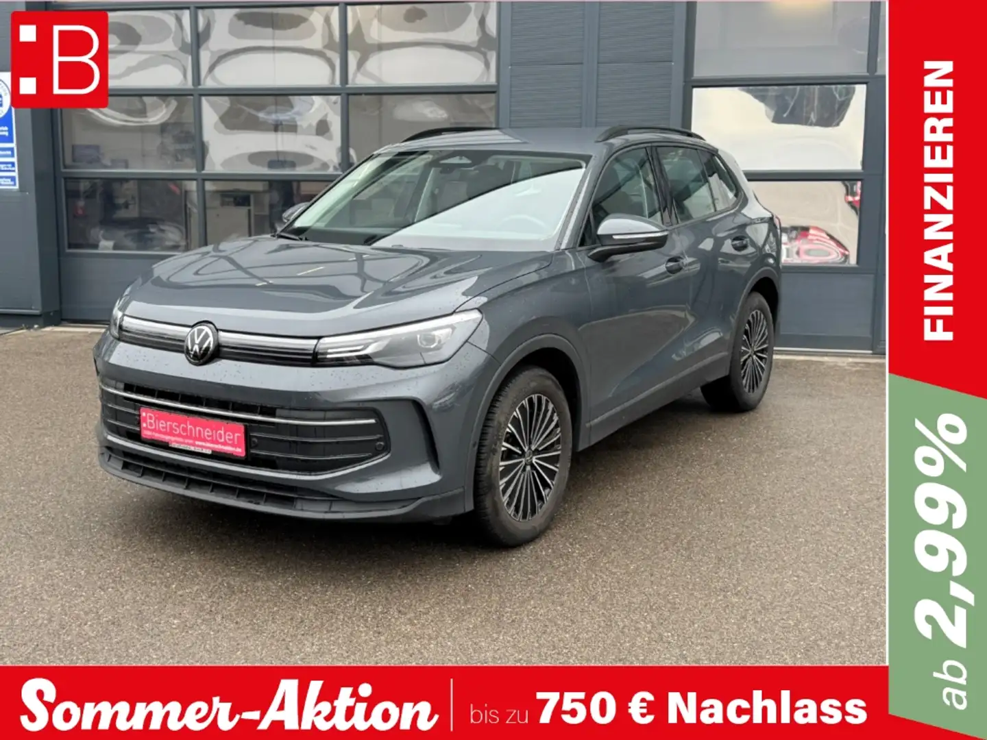 Volkswagen Tiguan 1.5 eTSI DSG Life LED NAVI AHK ACC SIDEASS SHZ Grau - 1