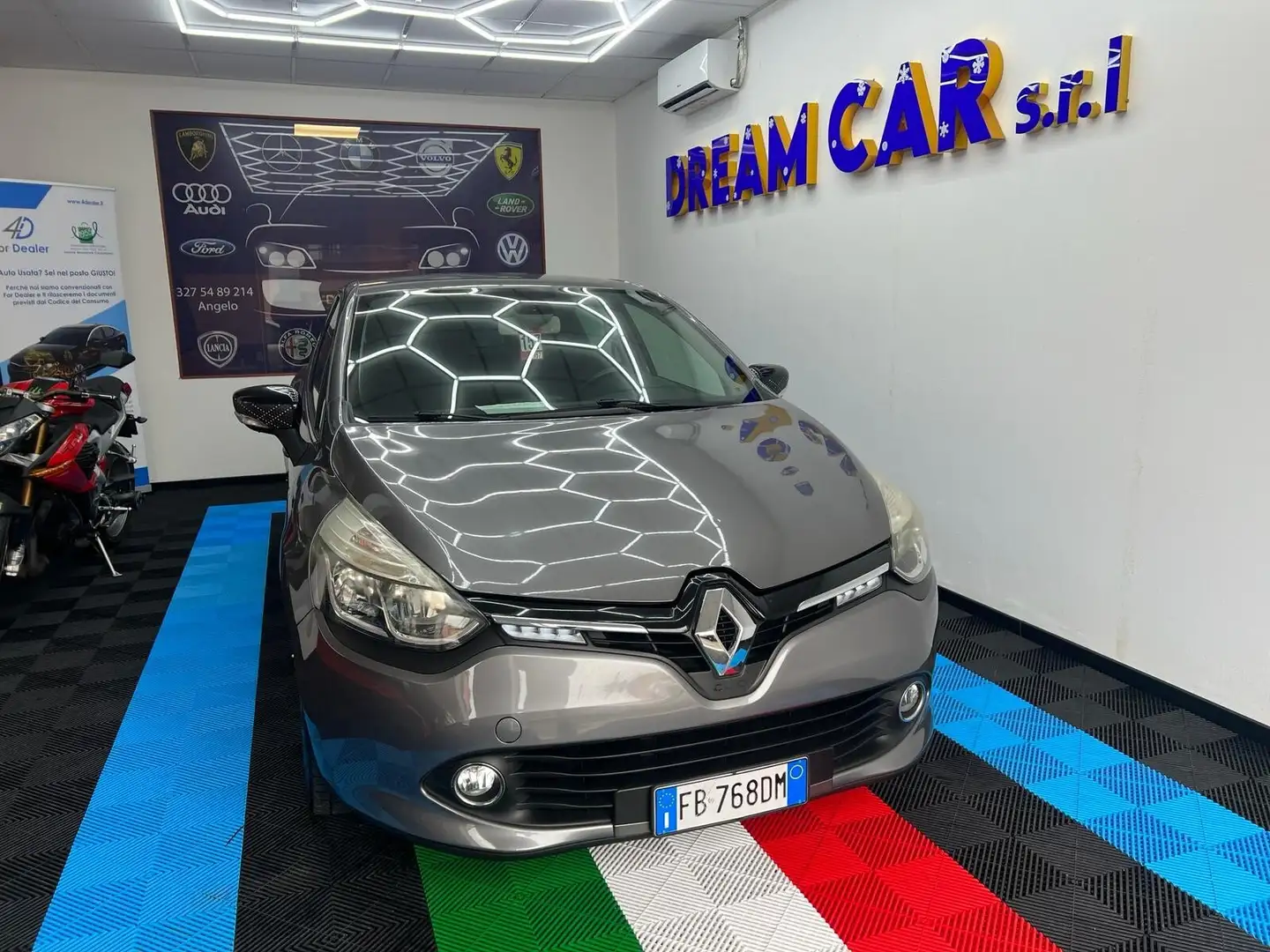 Renault Clio 1.5 dCi 8V 90CV Start&Stop 5 porte GT Line Grigio - 1