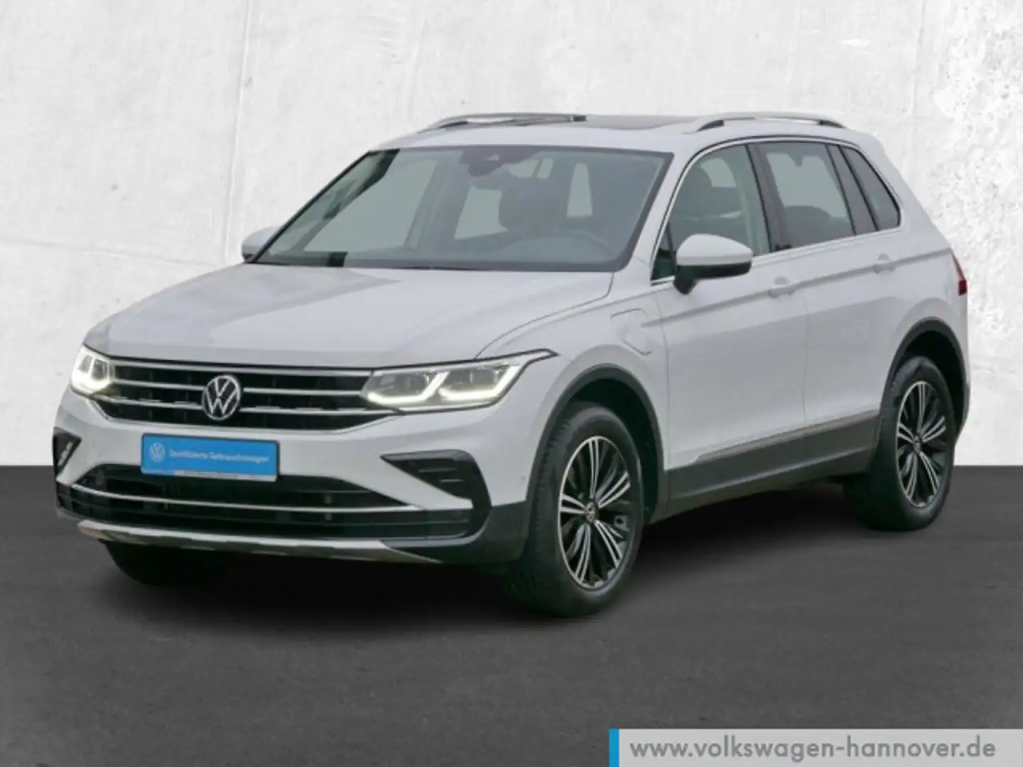 Volkswagen Tiguan 1.4 TSI DSG eHybrid Elegance AHK LED Navi Weiß - 2