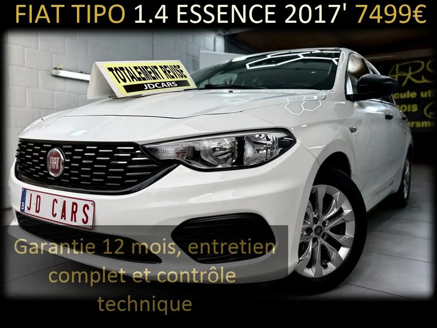 Fiat Tipo Tipo 1.4 ESSENCE‼️GARANTIE 1 AN CTOK‼️ Weiß - 1