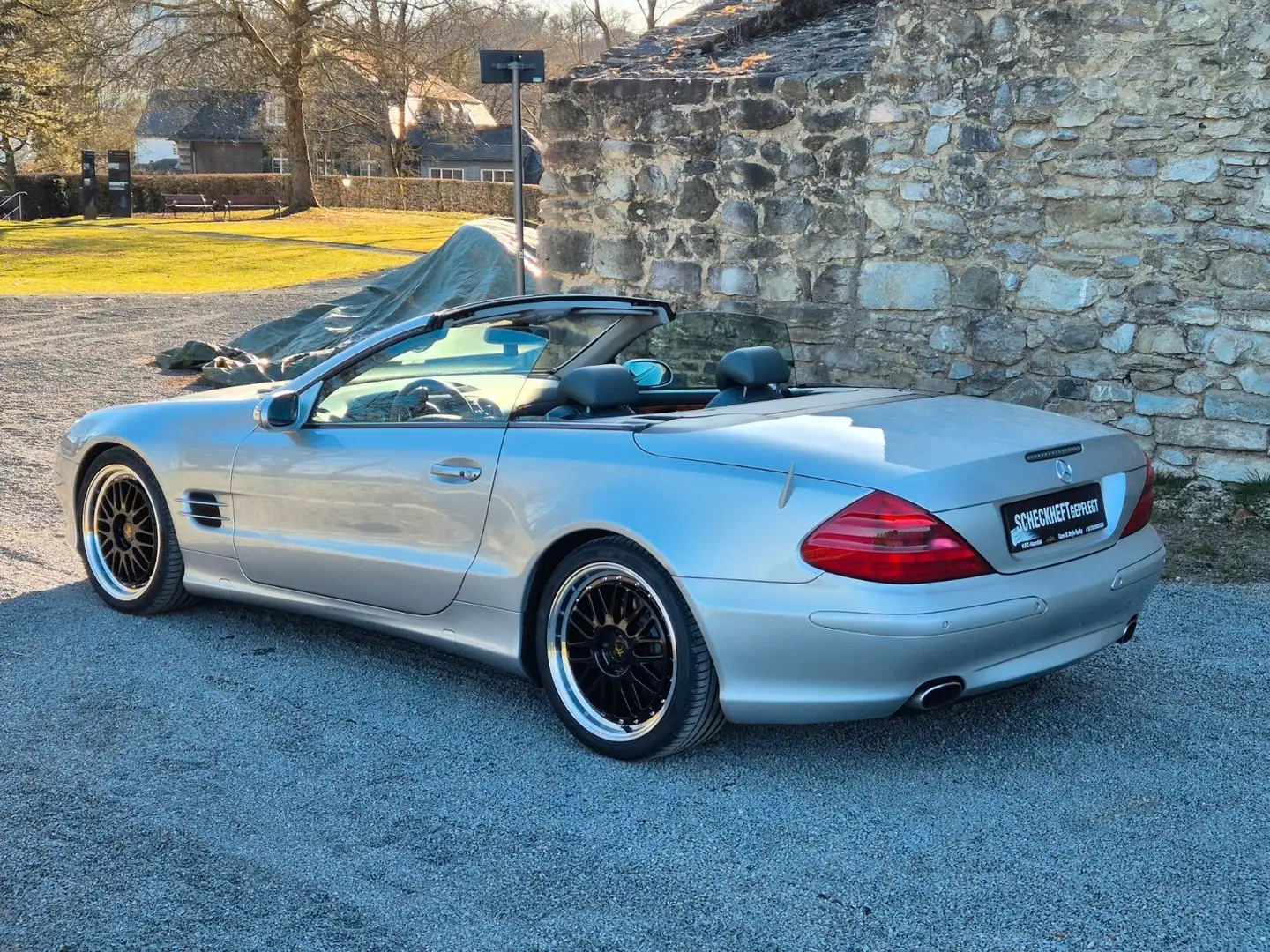 Mercedes-Benz SL 500 /Original/Deutsch KFZ/VOLL!!!/Garantie/ Argent - 1