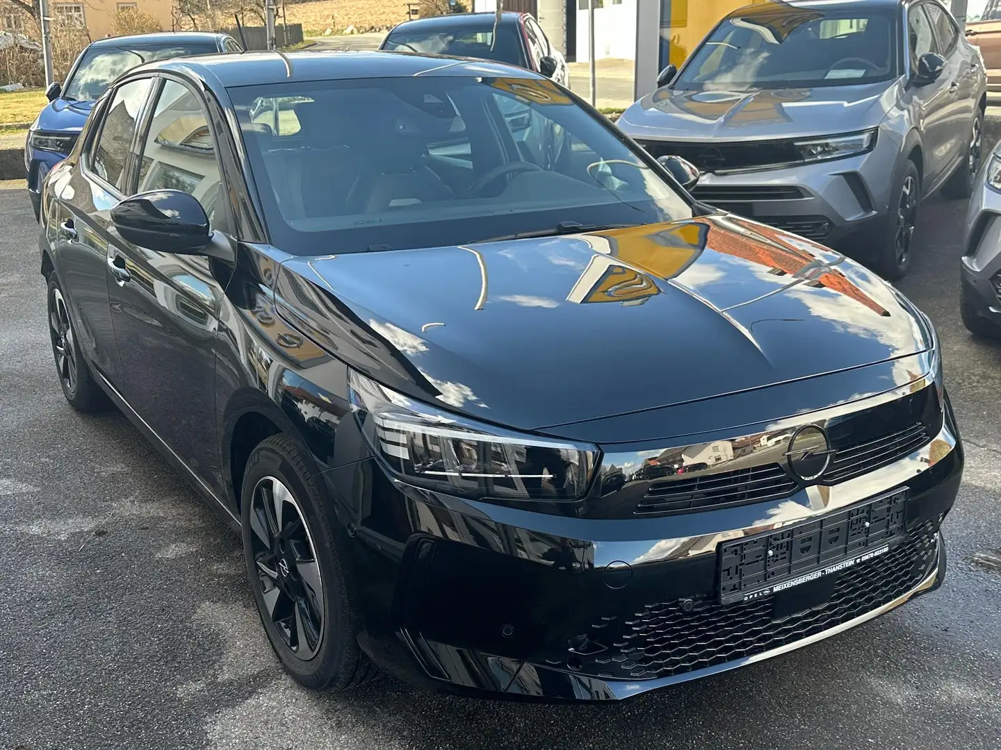 Opel Corsa-e e GS Alcantara Sitz-Lenkradheizung 11kw-Laderr Schwarz - 2