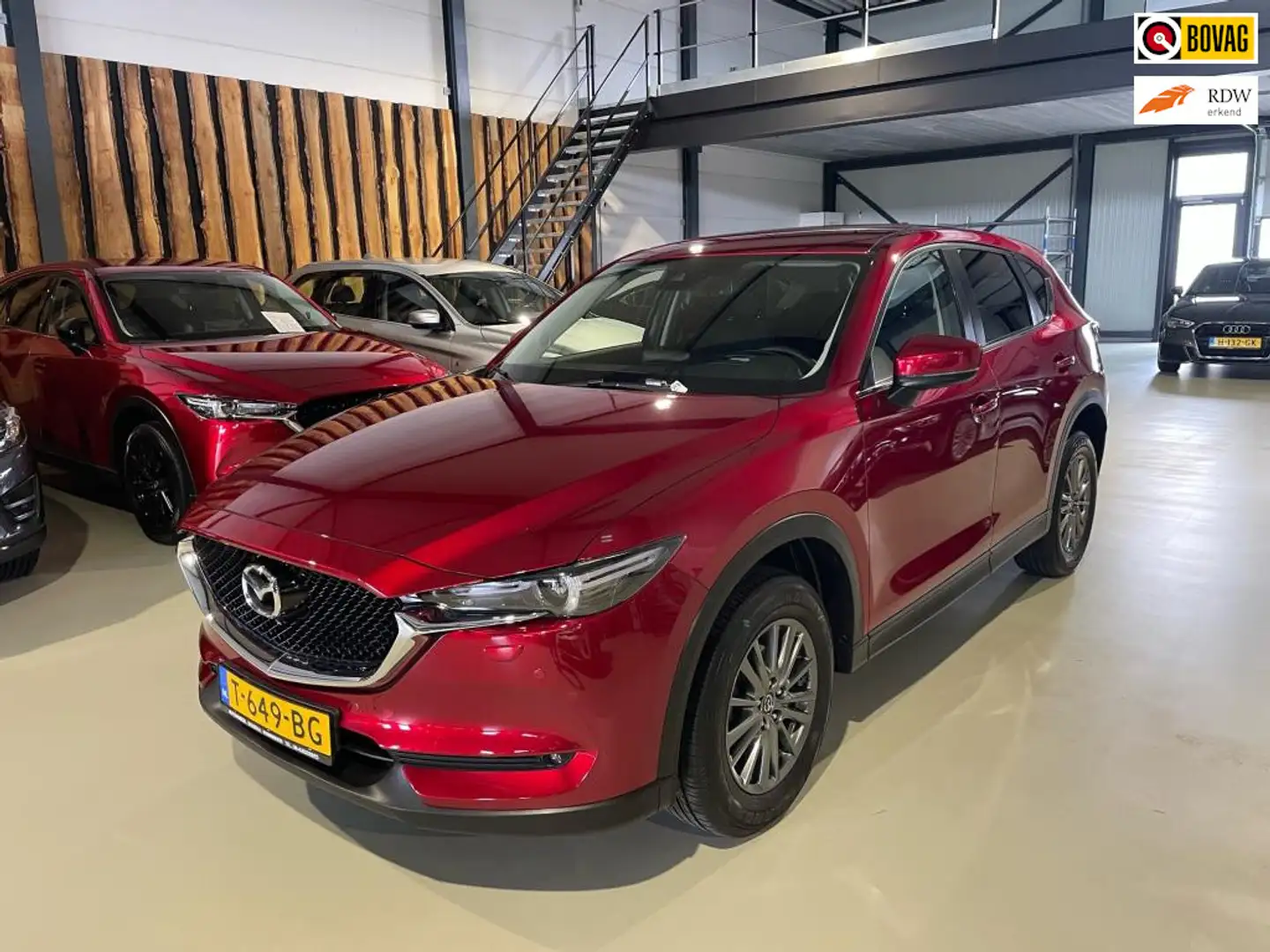 Mazda CX-5 2.0 SkyActiv-G 165 automaat 4WD Rood - 1