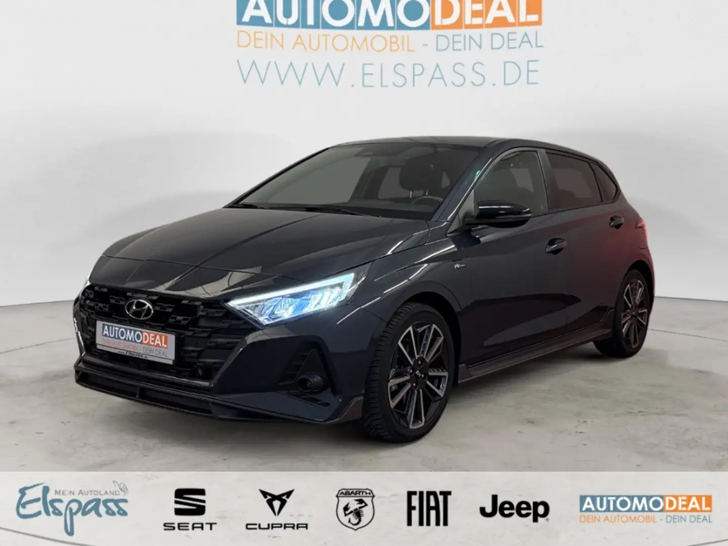 Hyundai i20 N Line ALLWETTER NAV LED DIG-DISPLAY KAMERA SITZ.H Grijs - 1