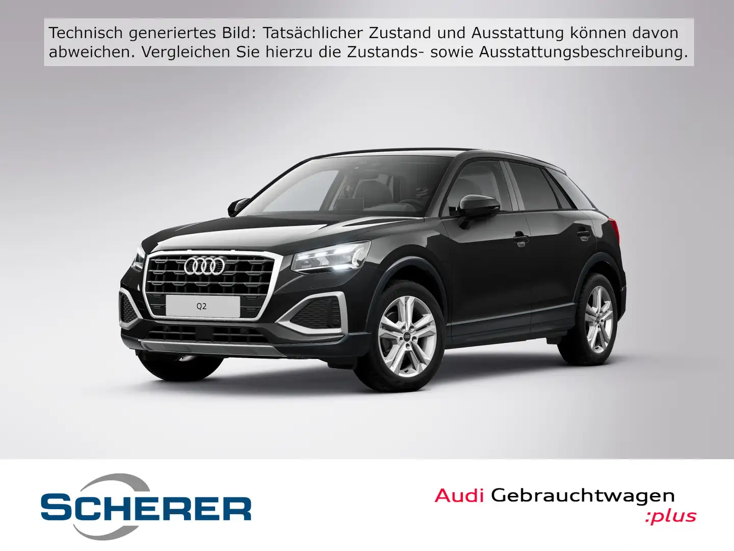Audi Q2 advanced 30 TFSI MATRIX NAVI RFK AHK Schwarz - 1