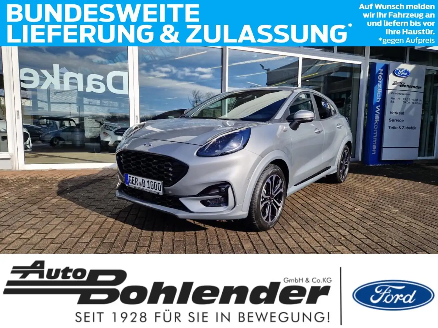 Ford Puma ST-Line | Allwetter | 5J. Garantie | Fahrer-Ass.P. Grau - 1