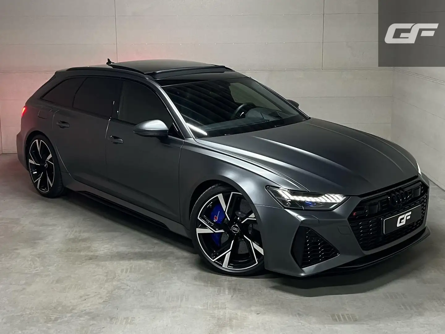 Audi RS6 Avant 4.0 TFSI Quattro Matgrijs Dynamic+ B&O 600PK Gris - 2