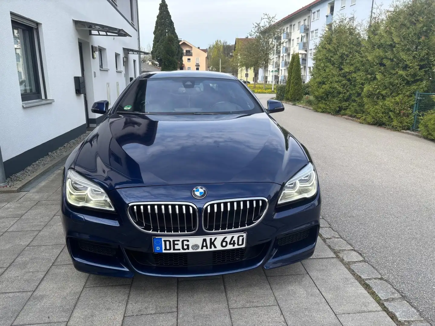 BMW 640 640d xDrive Gran Coupe Blau - 2