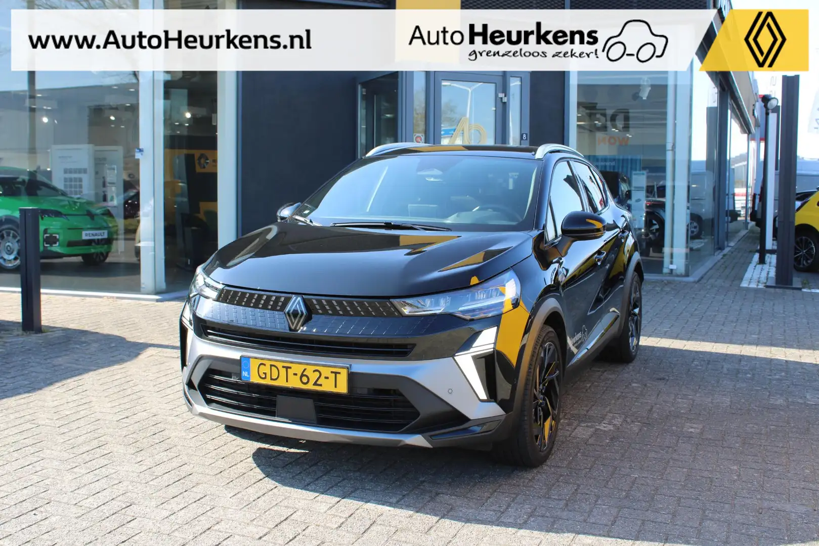 Renault Captur 1.6 E-Tech full hybrid 145 esprit Alpine |NL-Auto Zwart - 1