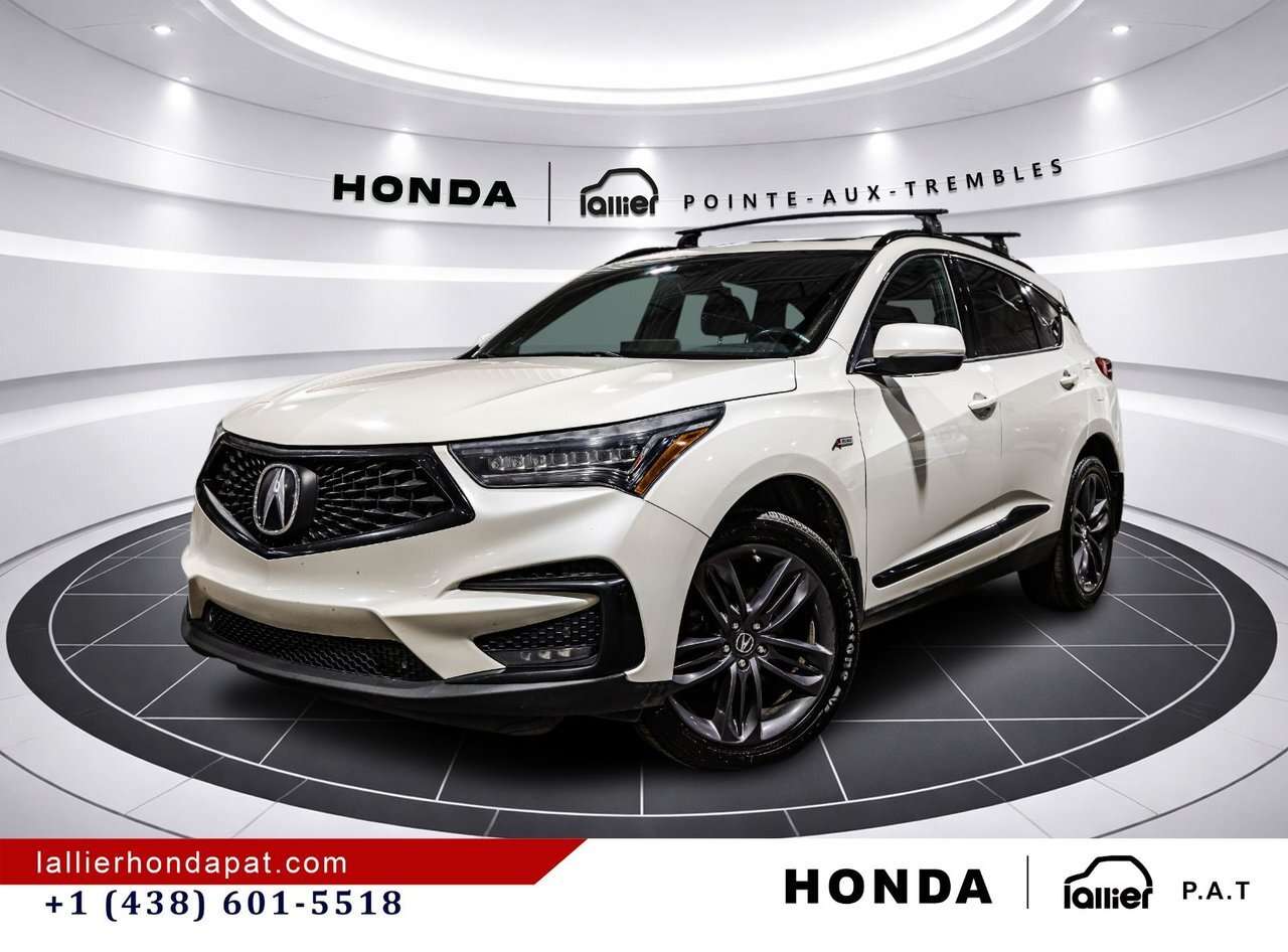 2019 Acura RDX A-Spec JAMAIS ACCIDENTÉ | MAGS | SH-AWD