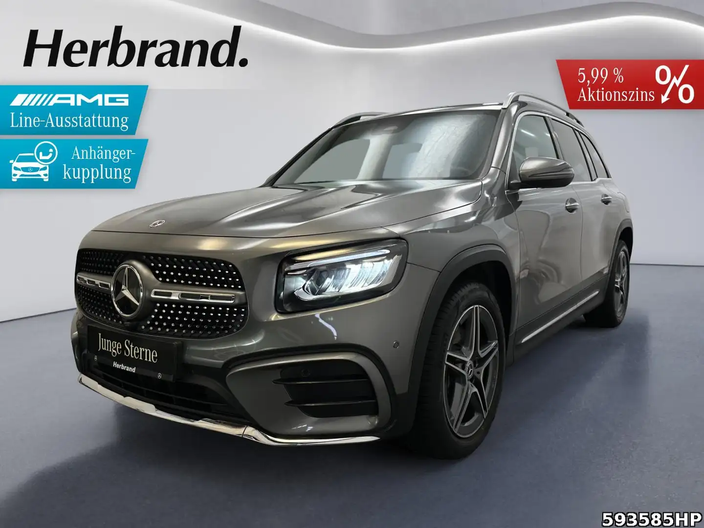 Mercedes-Benz GLB 200 d AMG AHK Distronic EASYPACK Kamera Grigio - 1