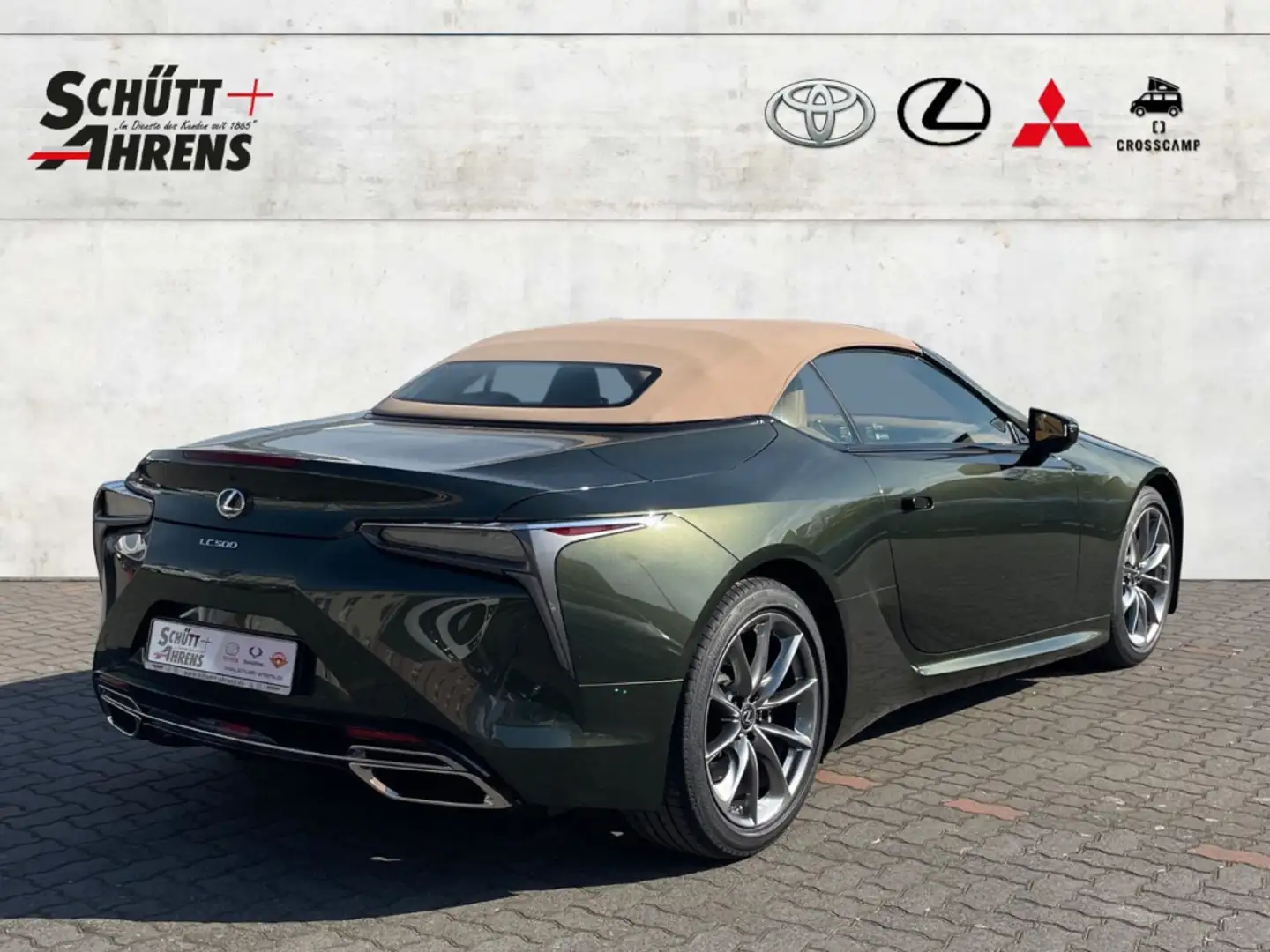 Lexus LC 500 Cabriolet Performance/Touring VOLL! SOFORT! Zielony - 2
